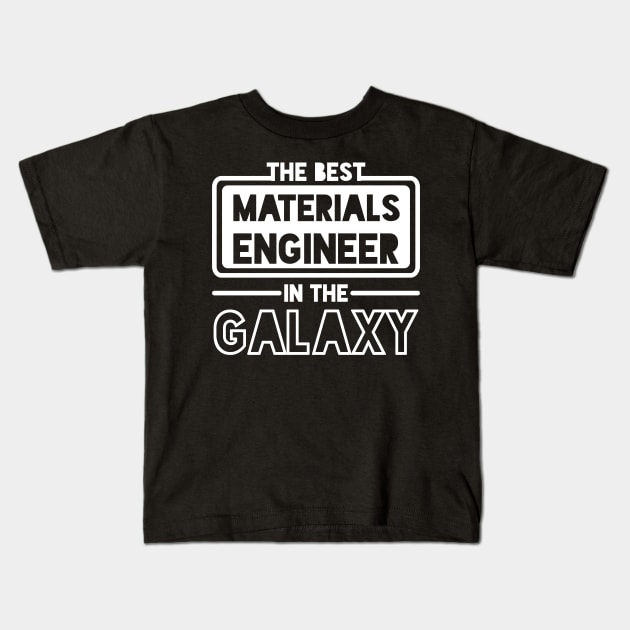 materials engineer Kids T-Shirt by Elhisodesigns